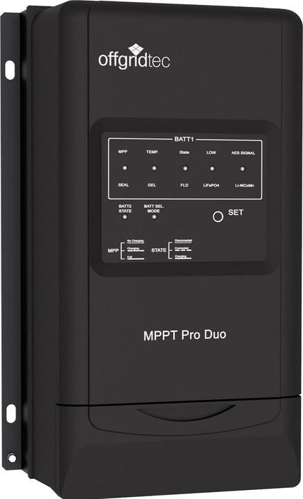 Produktbild Offgridtec MobileBlack L 310W Wohnmobil Solaranlage 30A MPPT DUO Laderegler OLP PERC Solarmodul (300 W)