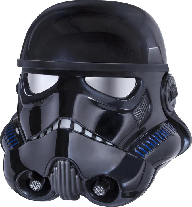 Actual product image Hasbro Star Wars The Black Series Electronic Helmet Shadow Trooper