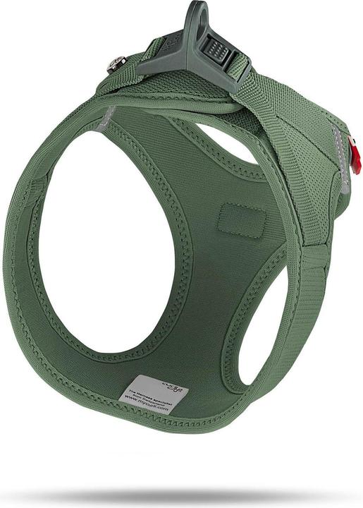 Actual product image Curli Harness Vest Air-Mesh L, Moss (L, Dog, General)