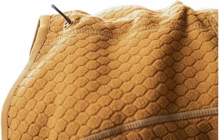 Actual product image Hurtta Winter Coat Warming Midlayer ECO, 40, Mustard (40, Dog coat)