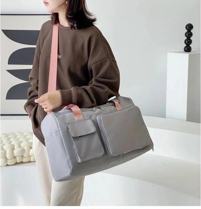 Produktbild Only-Bags.Store Weekender Duffle Bag mit grossem Fassungsvermögen und Schuhfach Sportliche Fitnesstaschen (35 l)