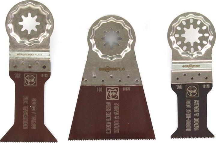 Image du produit Fein Jeu de lames de scie plongeante 3 pièces E-C