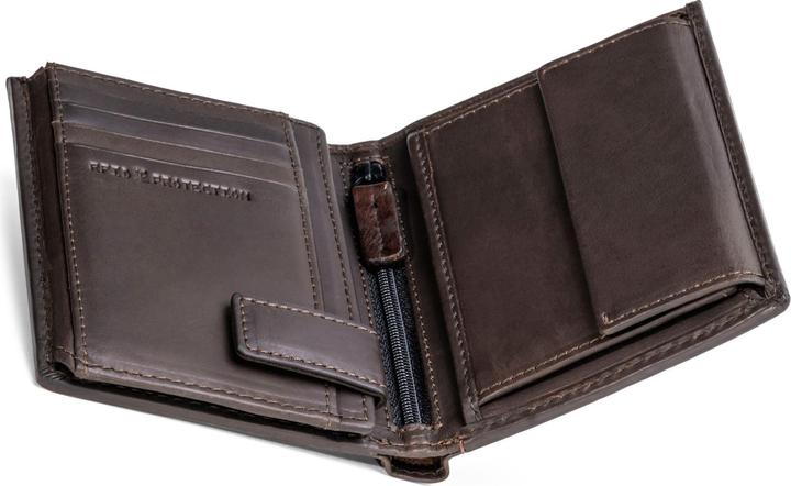 Immagine prodotto Farmhood Portafoglio Nashville con protezione RFID in pelle 10 cm