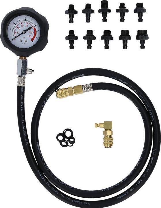 Actual product image Brilliant Tools Engine oil pressure tester, 12 pcs