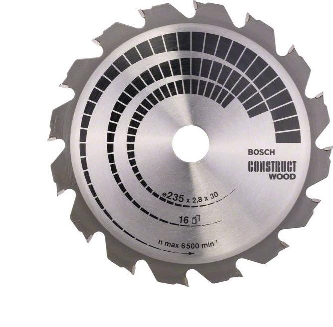 Produktbild Bosch Professional Zubehör PRO Construct Wood Kreissägeblatt, 235 x 2,8 x 30 mm