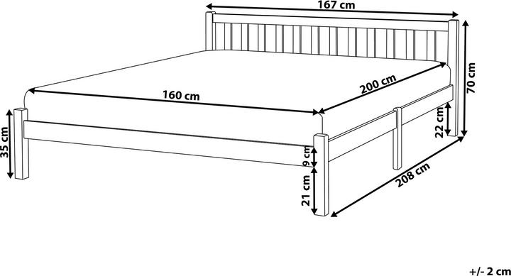 Immagine prodotto Beliani Florac (160 x 200 cm)