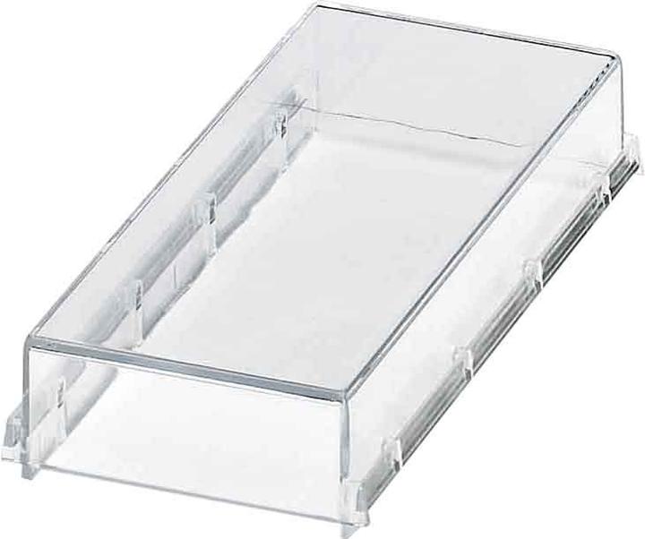 Produktbild Phoenix Contact Hutschienen-Gehäuse Abdeckung 90 x 15 EMG 90-H 15MM KLAR 5 St.