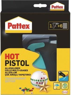 Pattex Heissklebepistole PMHHP mit 6 Sticks