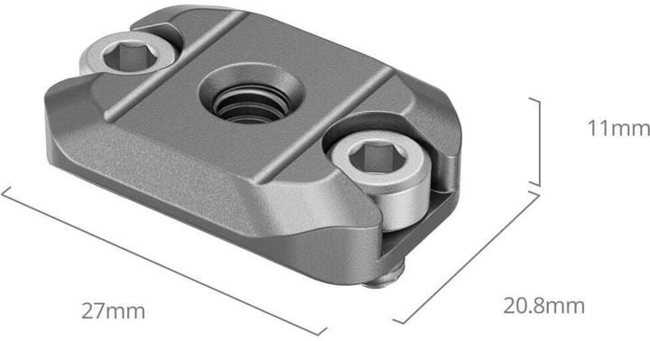 Produktbild SmallRig HawkLock H21 Quick Release mini NATO Rail for DJI Stabilizers 4640 (Gimbal Montageplatte)