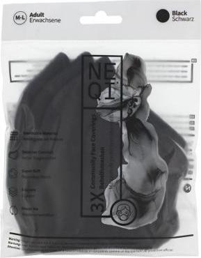 Produktbild Neqi Community Face Coverings Black
