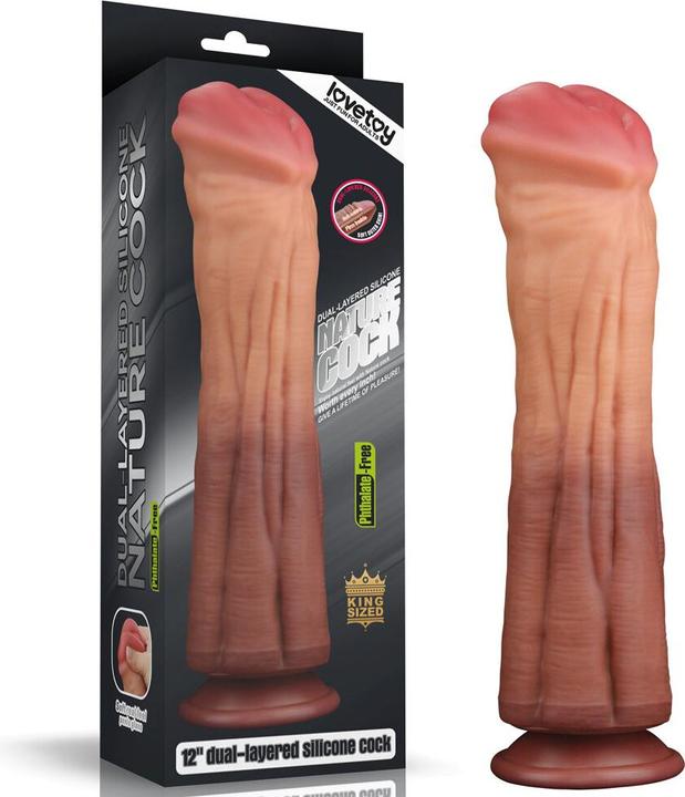 Actual product image Lovetoy Nature 12" Dual Layer "Konia