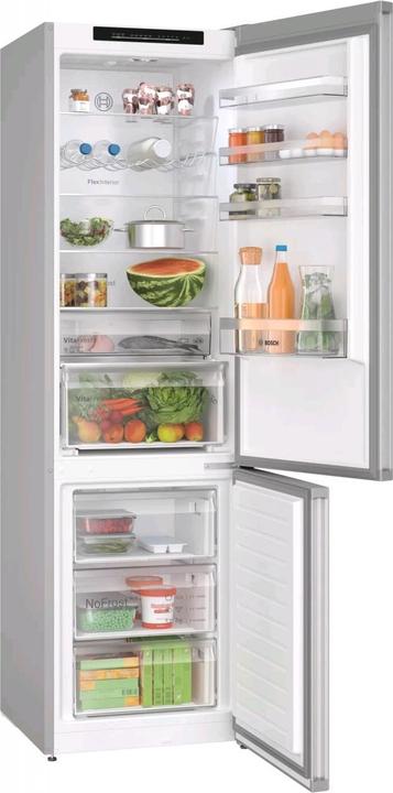 Image du produit Bosch Hausgeräte Série 4 Réfrigérateur/congélateur indépendant avec partie congélation en bas 203 x 60 cm (363 l)