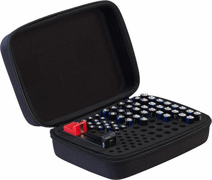TKA Aufbewahrungstasche für 96 Batterien mit Batterietester