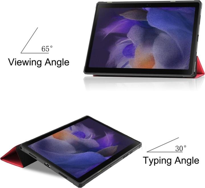 Produktbild König Design Schutz Hülle für Samsung Galaxy Tab A8 2021 SM-X205 Smart Cover Case Etui Tasche (Galaxy Tab A8)