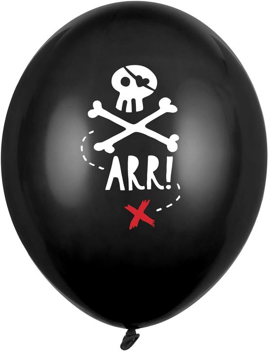 Produktbild Partydeco Luftballons Piraten (6St.) (6 x)