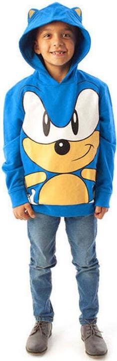 Actual product image Sonic The Hedgehog Boys hoodie (122)