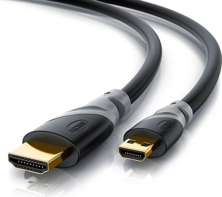 CSL micro HDMI (Typ D) — HDMI (Typ A) (3 m, HDMI)