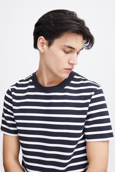 Actual product image Casual Friday CFThor structured striped tee 20505009 (M)