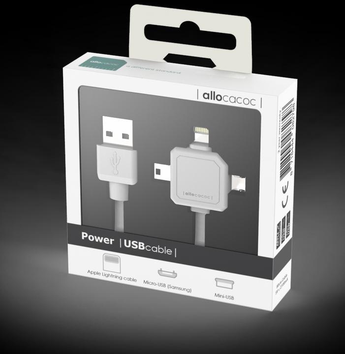Produktbild Allocacoc Power (0.80 m, USB 2.0)