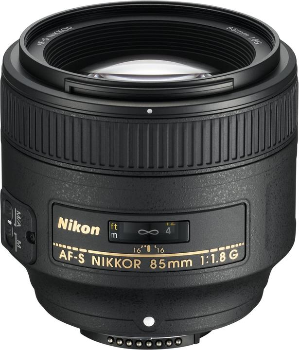 Nikon AF-S Nikkor 85mm f/1.8G (Nikon F, full size, APS-C / DX)