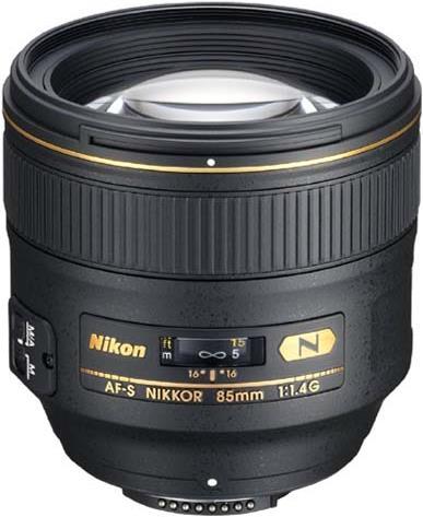 Actual product image Nikon AF-S Nikkor 85mm f/1.4G (Nikon F, full size)