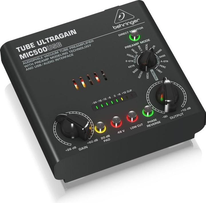 Produktbild Behringer Mikrofon Vorverstärker Tube Ul (Vorverstärker)
