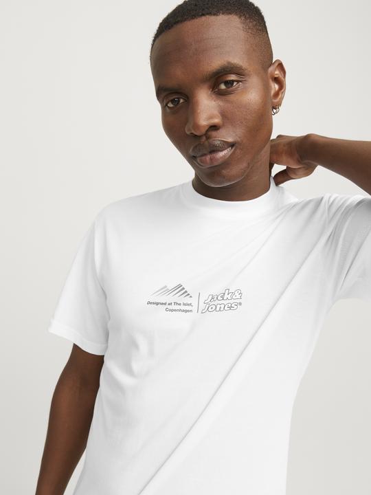 Produktbild Jack & Jones Jcolima Logo Tee Ss Crew Neck Bf Ln (L)