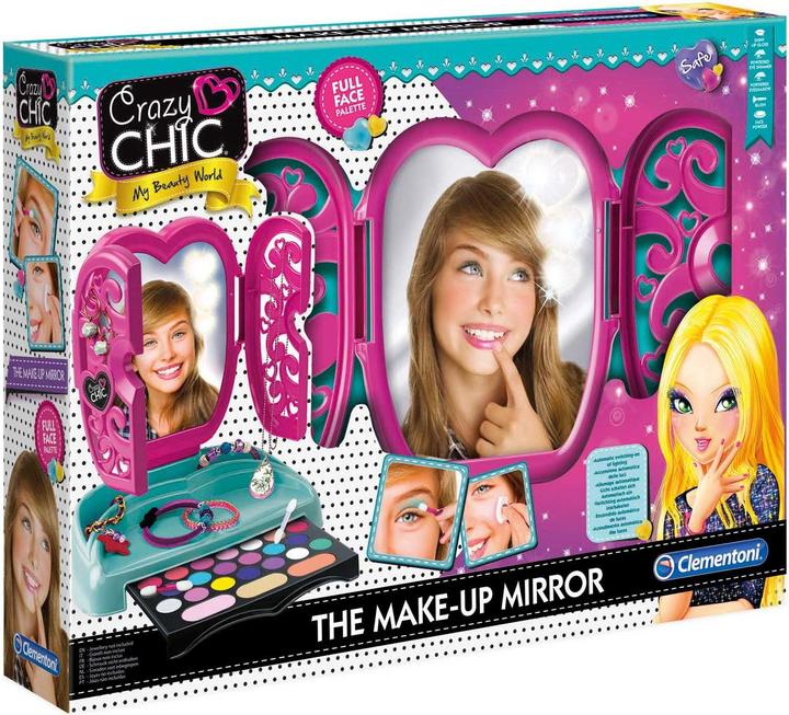 Image du produit Clementoni Miroir de maquillage Crazy Chic D/F/I