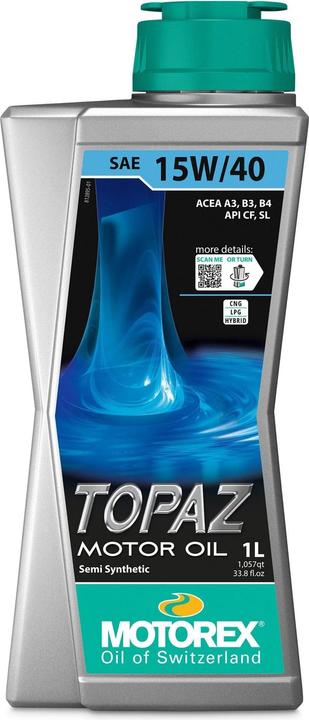 Produktbild Motorex Topaz (1 l, SAE 15W-40)