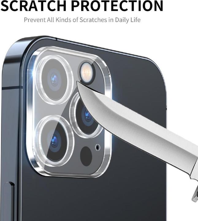 Produktbild Protectorking 6x Kameraglas Schutzglas Panzerglas HD Klar (5 Stück, Apple iPhone 13 Pro)