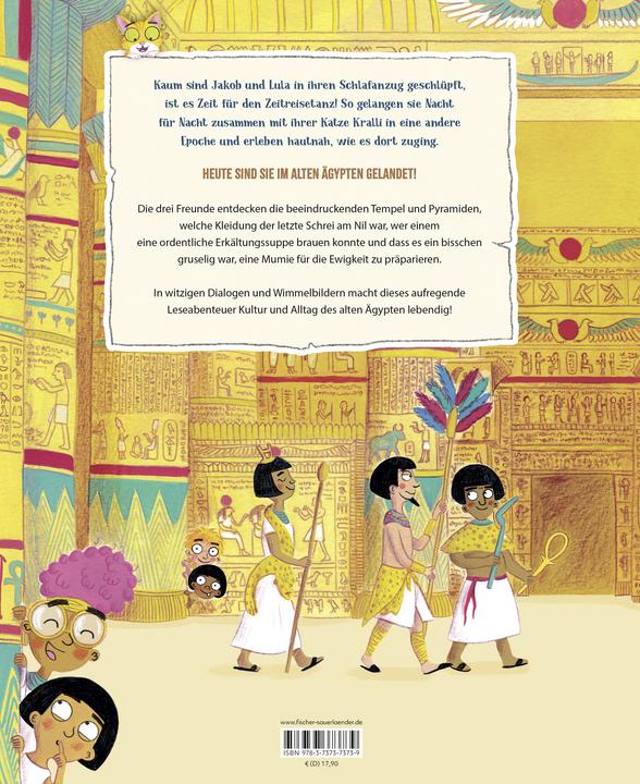 Produktbild Zeitreise im Schlafanzug. Erlebe das alte Ägypten (Deutsch, Cornelia Panzacchi, Matt Robertson, Timothy Knapman, 2025)