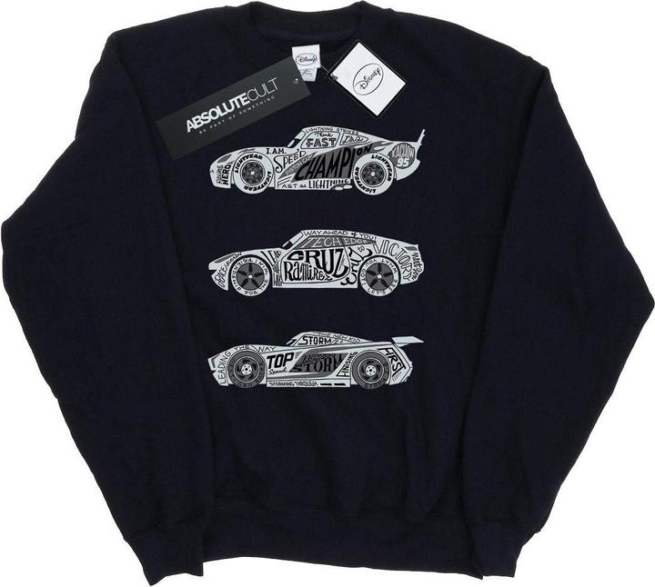 Disney Cars Text Racers Sweatshirt (M)