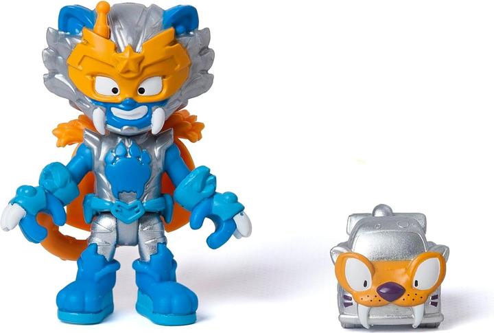 Actual product image Magic Box Super Things Wild Tigerbot Kazoom Energy blue
