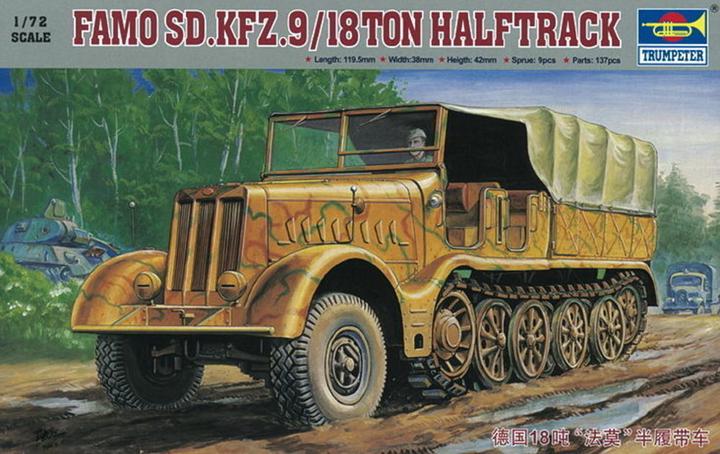 Image du produit Trumpeter Sd.Kfz. 9 Famo 18 t Tracteur routier
