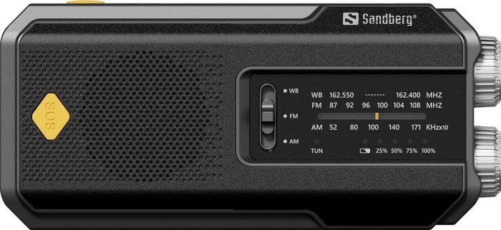 Produktbild Sandberg Survivor Radio All-in-1 2000 (AM, FM, Radio Frequency (RF))