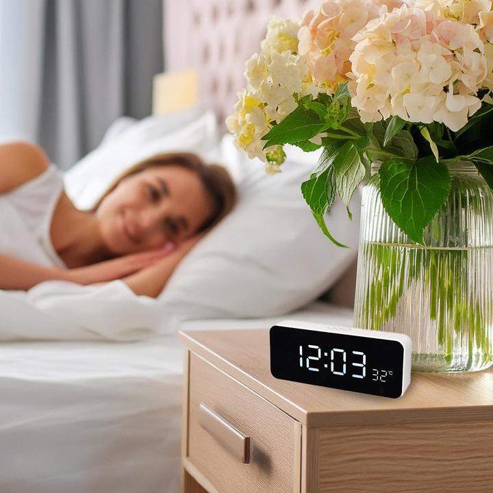 Produktbild Greenblue GB397 Uhr mit Wecker und Thermometer