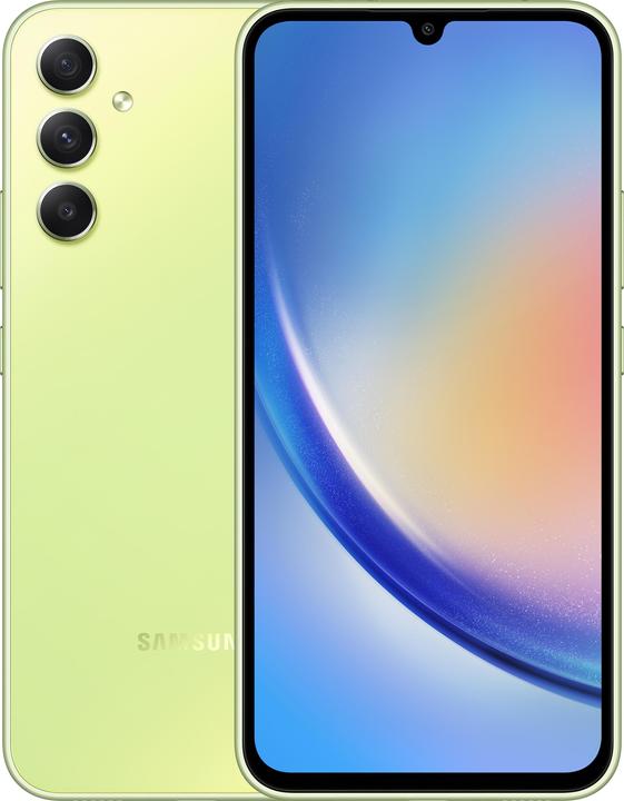 Image du produit Samsung Galaxy A34 5G (128 Go, Awesome Lime, 6.60", Double SIM, 48 Mpx, 5G)