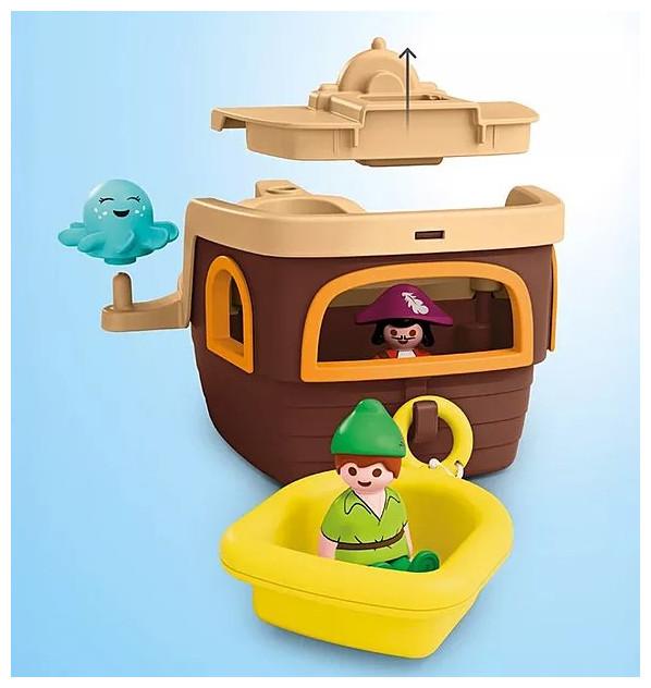 Actual product image Playmobil 71769 JUNIOR & Disney: Peter Pan's pirate ship with water splashing fun (71769, Playmobil Junior)