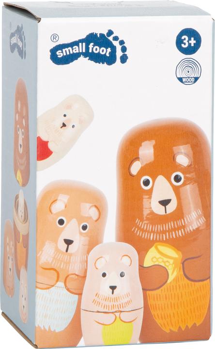 Produktbild small foot Matrjoschka Bären-Familie