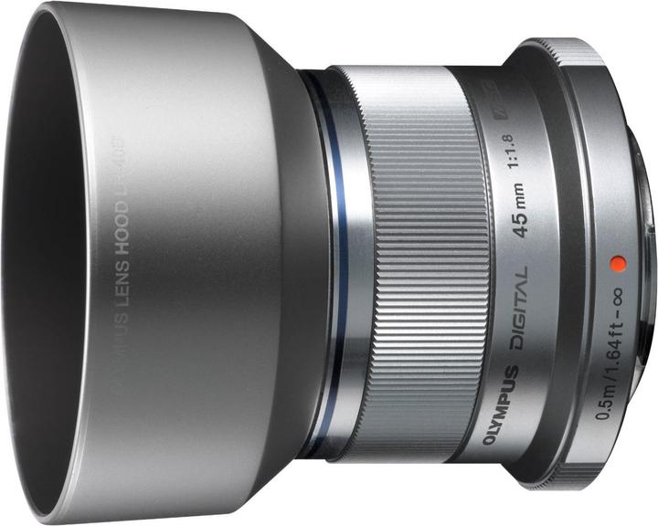 Actual product image Olympus LH-40B Lens hood silver