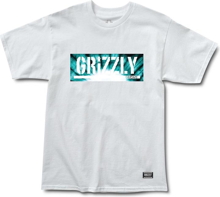 Grizzly Tie-Dye Box Logo T-Shirt