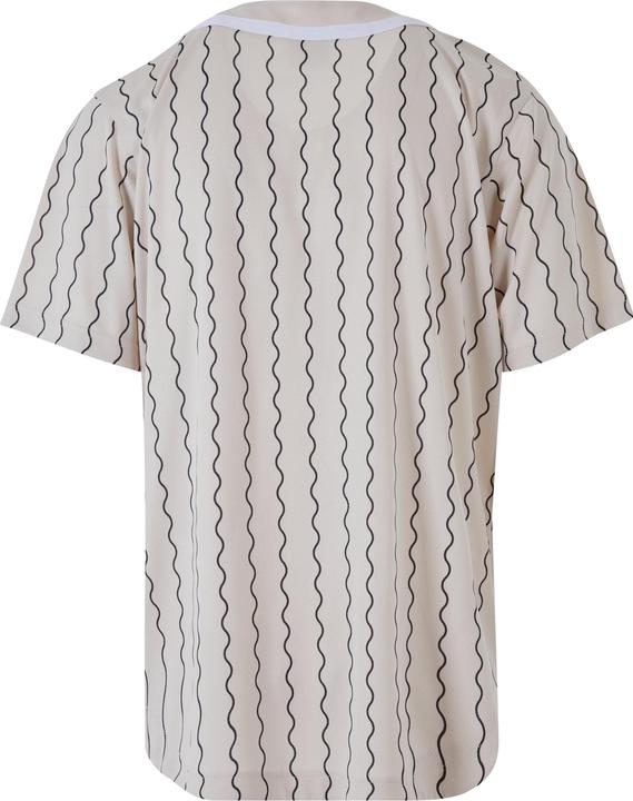 Image du produit Karl Kani KM233-014-1 KK Varsity Ziczac Pinstripe Baseball Shirt (L)