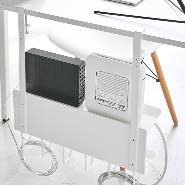 Actual product image Yamazaki Cable and router organiser