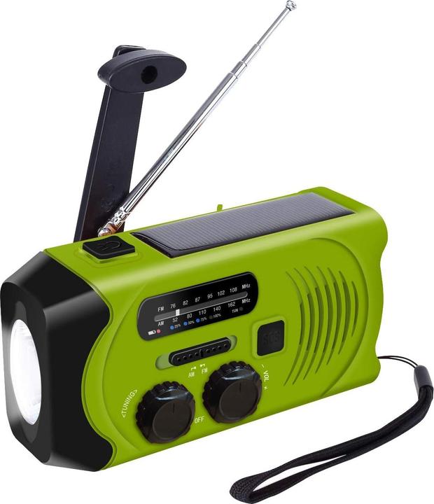 Produktbild Topsics Kurbel Outdoor Radio Grün