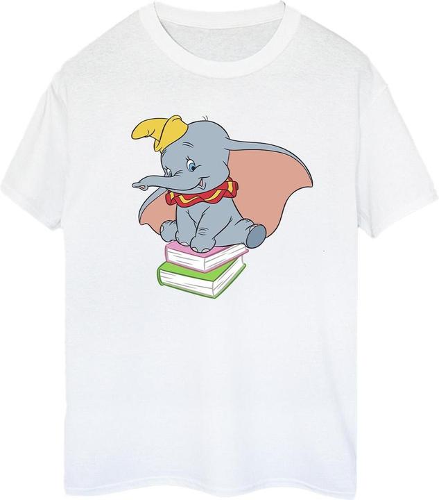 Disney Dumbo Sitting On Books TShirt (L)