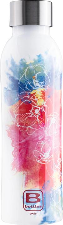 Bugatti B bottle Watercolor red & blue 500 ml doppelwandig / 500 ml (0.50 l)