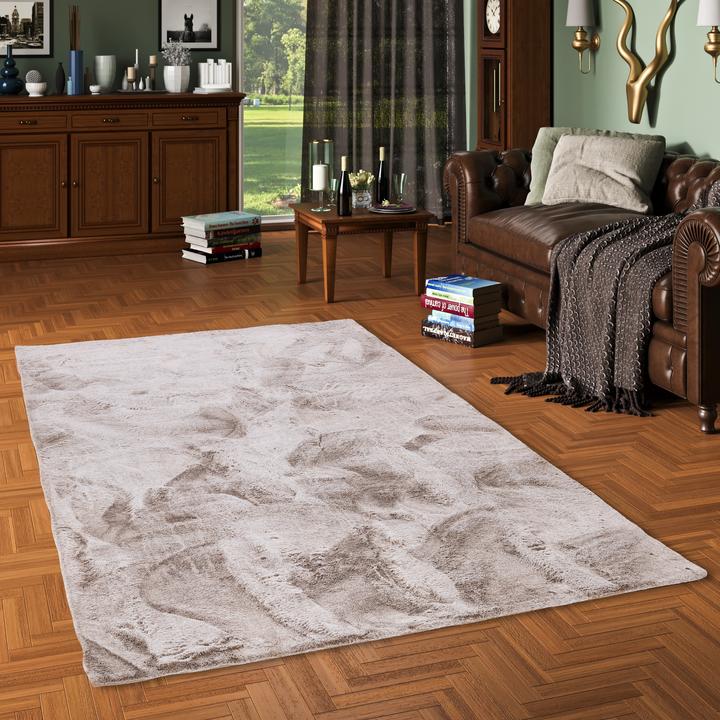 Actual product image Pergamon Luxury Super Soft Fur Rug Plush (70 x 140 cm)