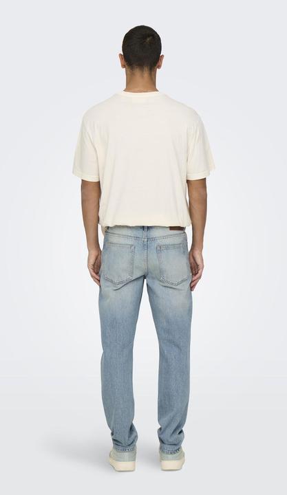 Produktbild Only & Sons ONSEDGE Mid Rise Gerade geschnitten Jeans Normal geschnitten jeans (32)