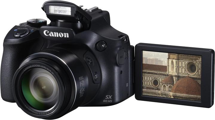 Image du produit Canon PowerShot SX60 HS (16.10 Mpx, 1/2,3'')