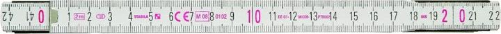 Actual product image Stabila Wooden folding ruler 600 series (200 cm)